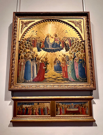 Coronation of the Virgin by Fra Angelico