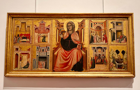 Saint Cecilia and scenes from her life